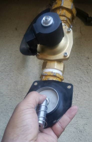 VÁLVULA SOLENOIDE PARA GÁS